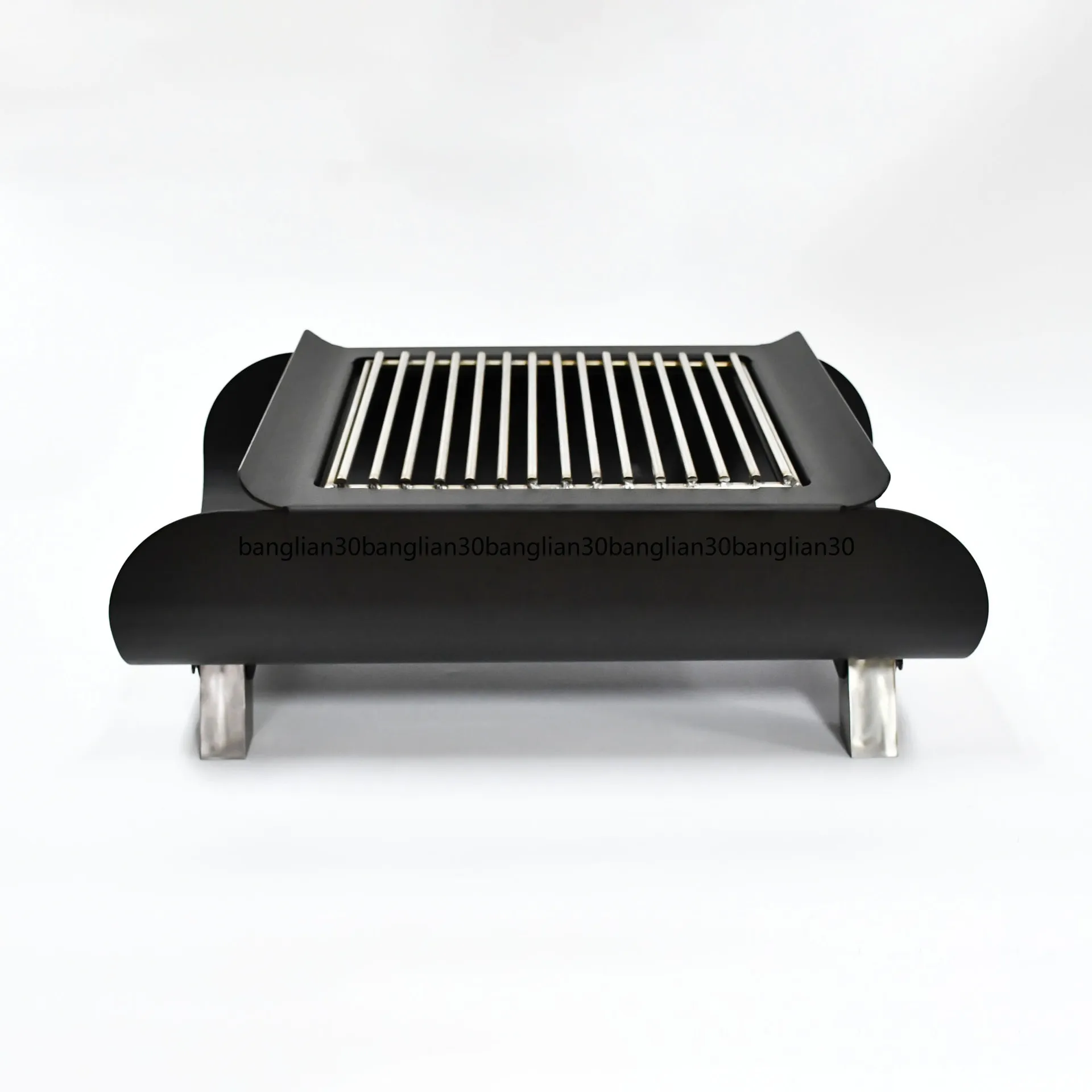 

Гриль для барбекю, бытовой угольный гриль для барбекю, портативная уличная плита, бездымные шампуры, небольшой гриль для барбекю