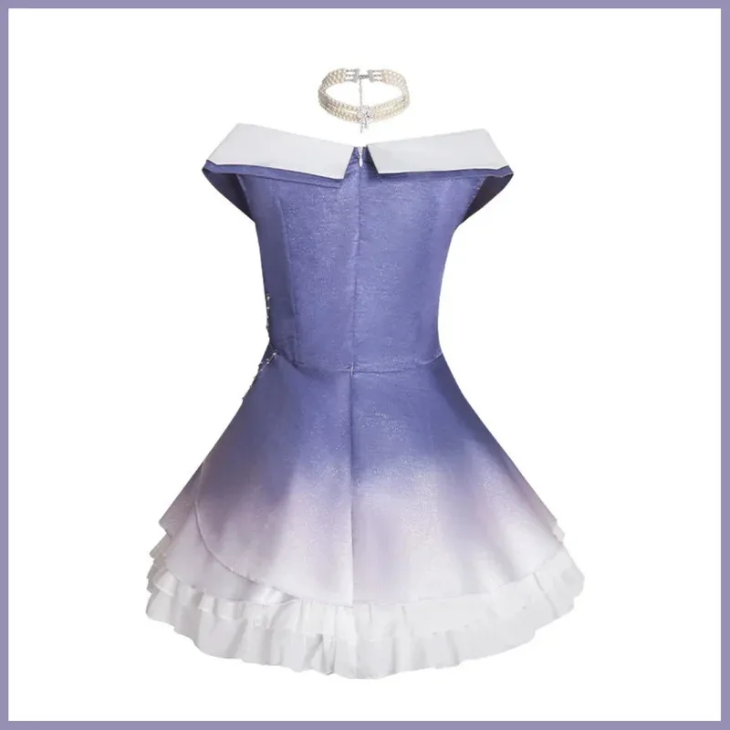 Game Love and Deepspace Miss Hunter Cosplay Costume Mc Player Galactic Circulation Evening Dress Woman Sexy Masked Ball Suitx;2'