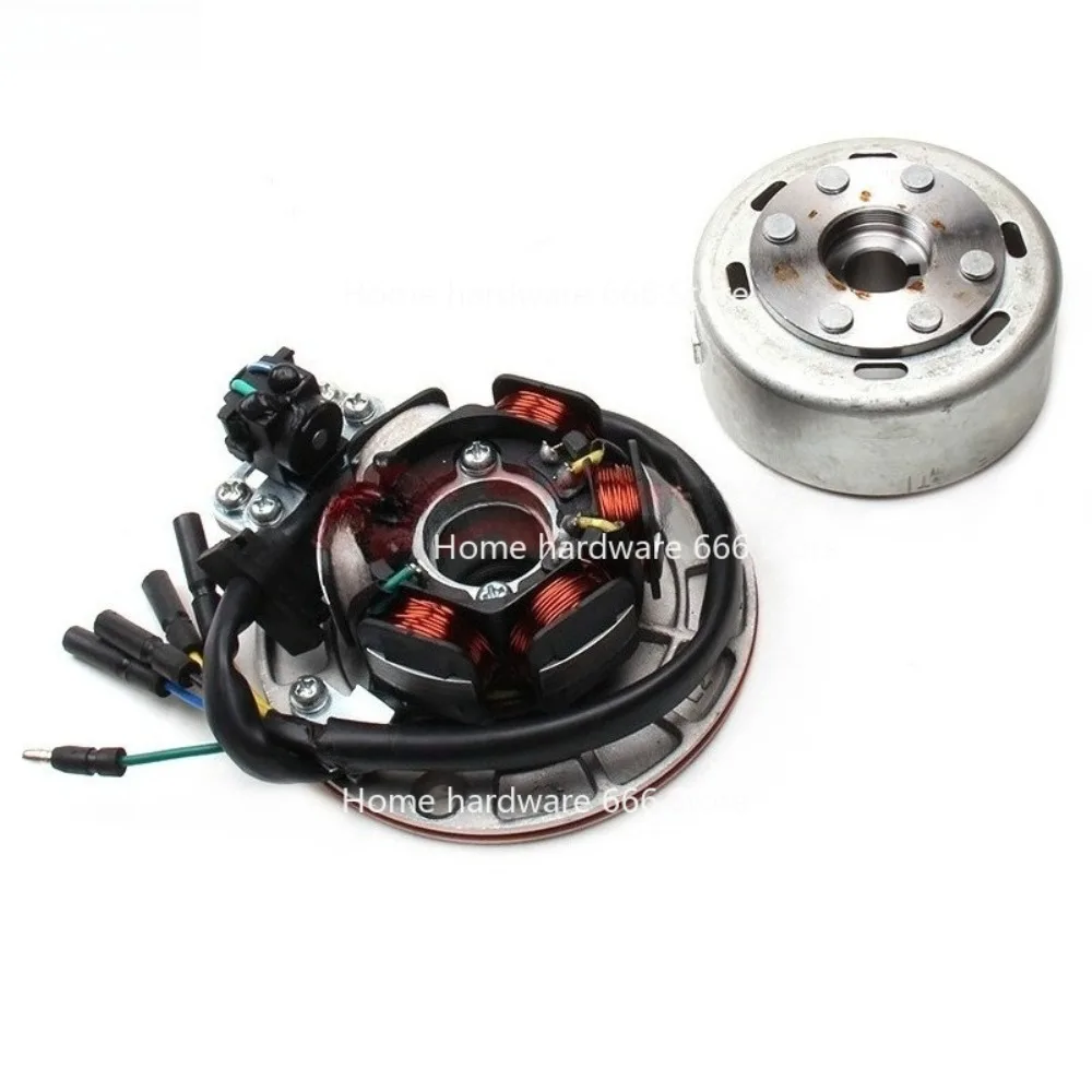 Suitable for 150/160cc Engine Modification, Rare Earth Magneto, Lighting Coil, Magnet Flywheel Assembly