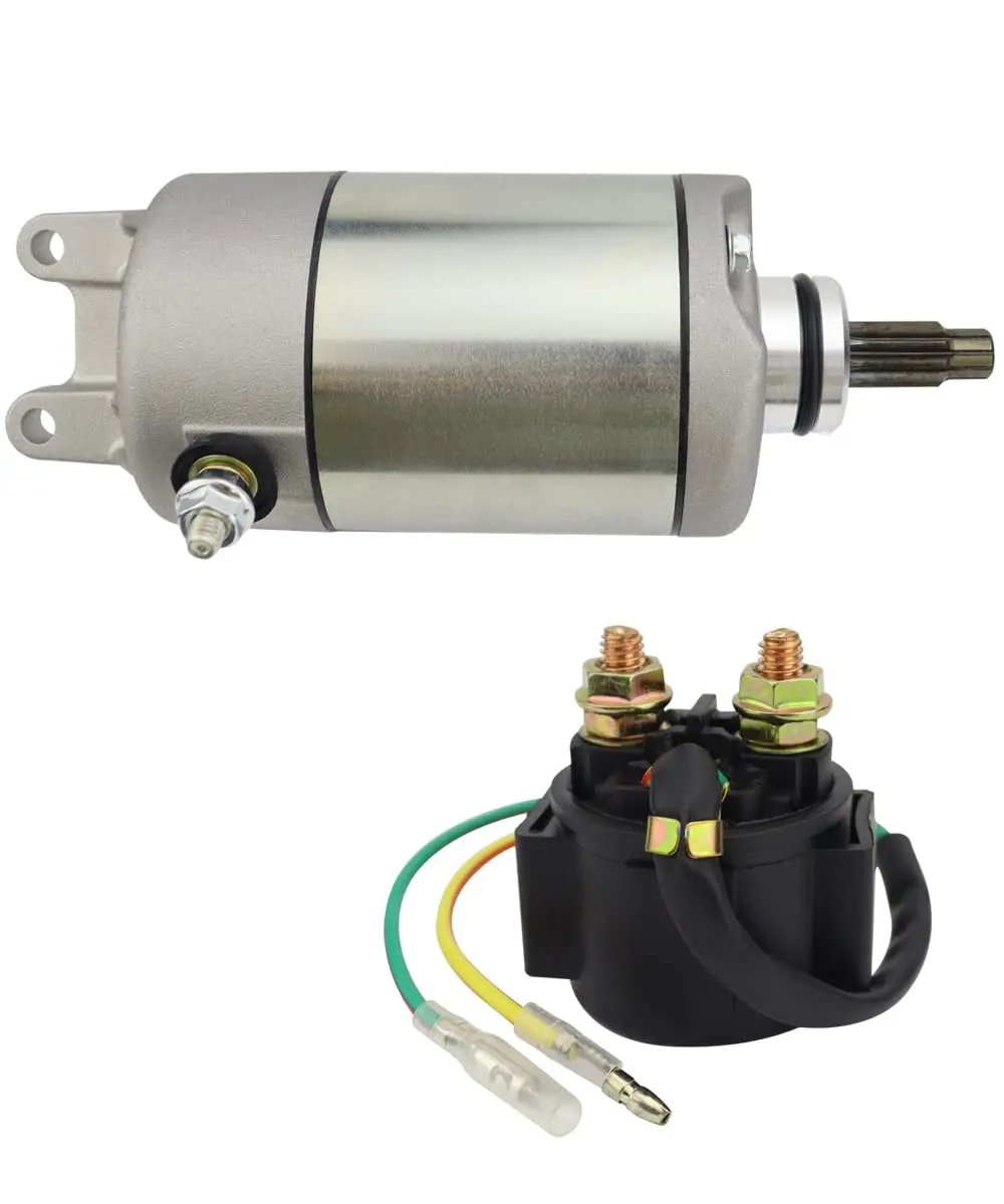 

Starter & Relay for 1993-2006 Honda TRX300EX FourTrax/SporTrax 300 EX 31200-HM3-671 18329 SM13422 410-54008 SMU0029