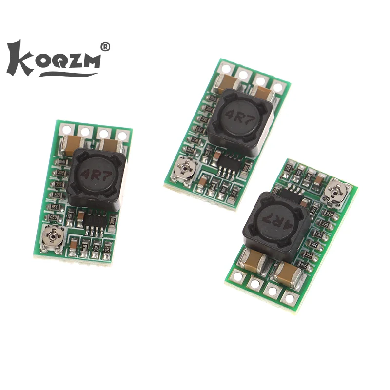 Modulo di alimentazione step down per veicoli da 5 pezzi Convertitore buck DC-DC da 4-20 V12 V a 5 V3 A regolabile