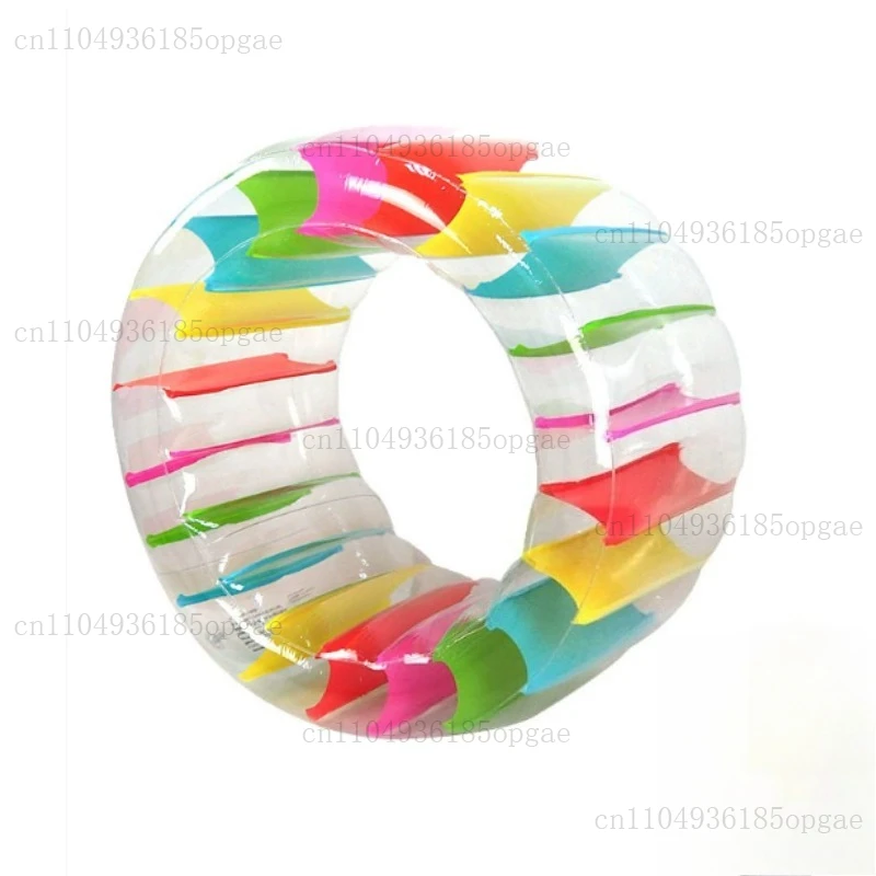 Balsa inflable gigante del flotador del tambor del flotador de la rueda del agua de la piscina