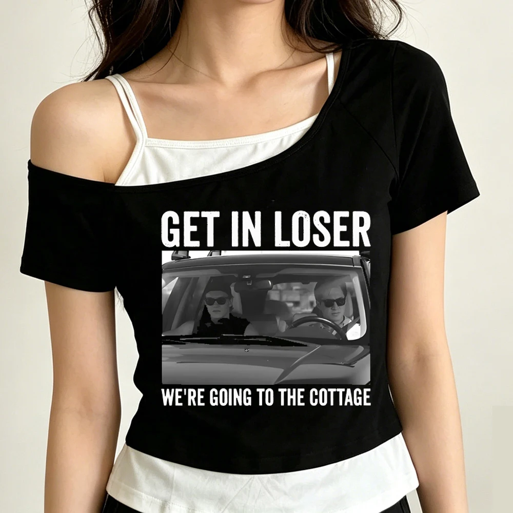 Heated Rivalry crop top girl summer baddie alternative  streetwear t-shirt scene  cute jojifuku vintage manga