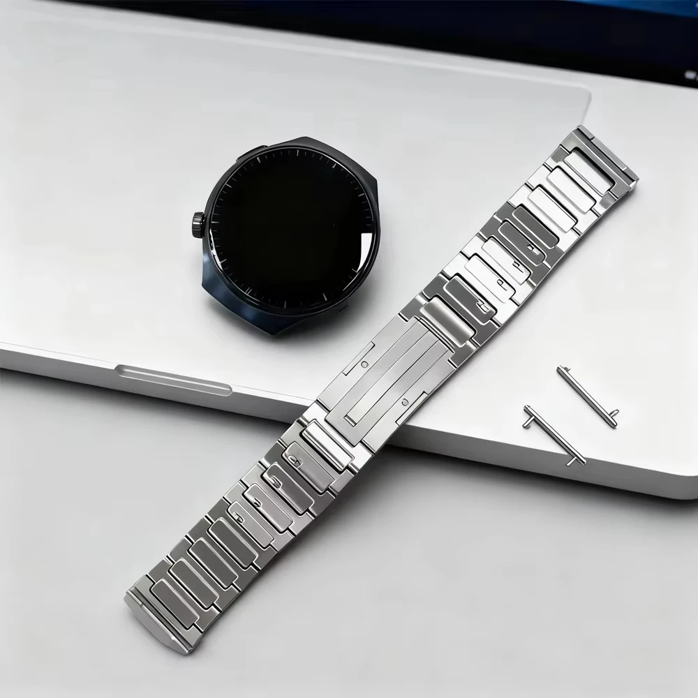 

Ремешок из нержавеющей стали для Huawei Watch GT6 Pro GT6 GT5 Pro GT4 GT3 GT2 pro 46 мм Роскошный браслет для Huawei Watch 5/4/3 Pro 46 мм ремешок