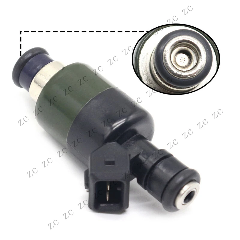 S+ Set of 6 Fuel Injectors 1992-95 For Isuzu Rodeo Honda Passport 3.2L 17089625 NEW