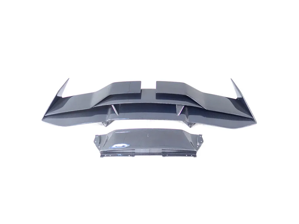 Partial Carbon LTH Style Rear Wing Fit For 2014-2021 Huracan EVO LP580 LP610 High Mount Rear Aero Profile Design