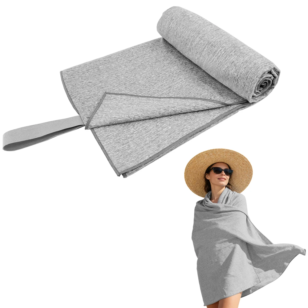 Microfiber Camping Towel L XL Quick Dry Swimming Pool Beach Hot Yoga Mat Towel Big Size Gym Fitness Sports Towels