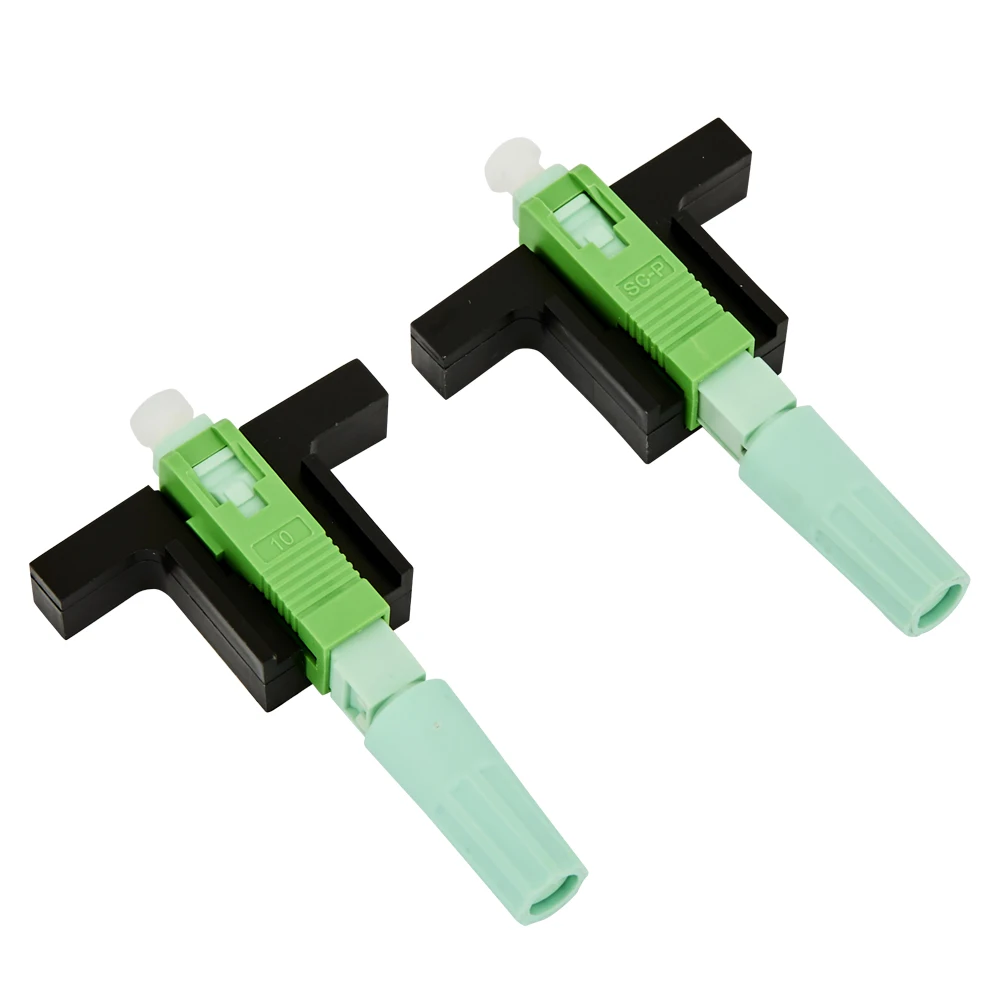 Lenew Popular Optical Fiber Connector  Durable LX18 Net type SC APC/UPC  FTTH  Fiber Optic Fast Connector