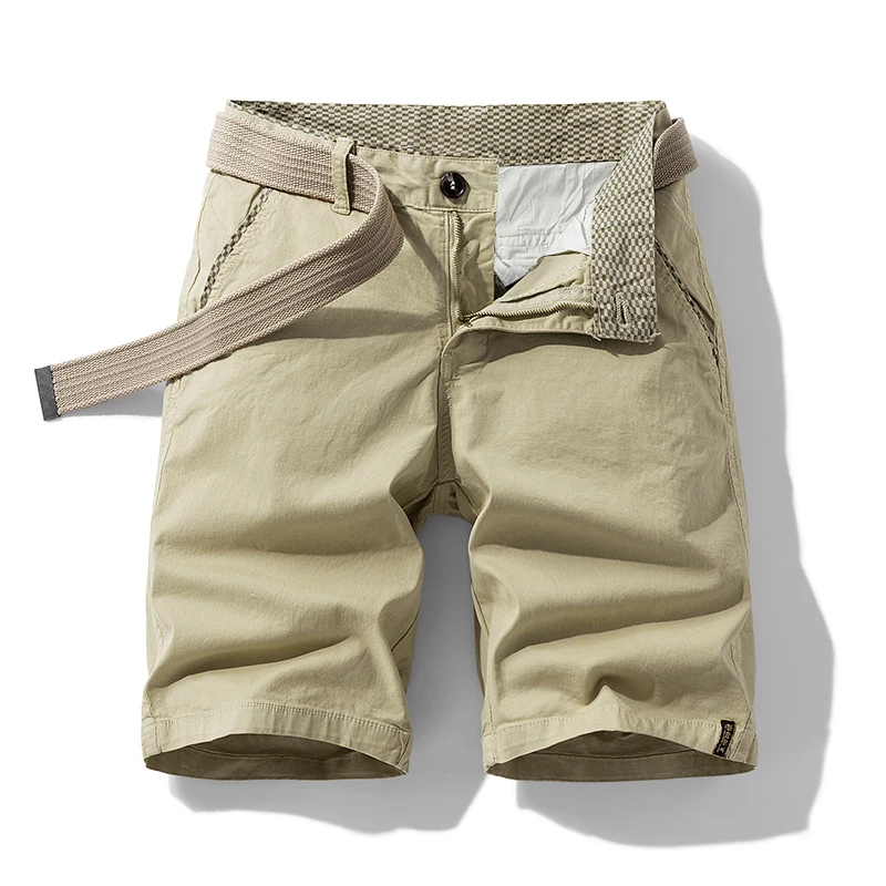 New Summer Men Cotton Cargo Shorts Men Fashion Breeche Bermuda Beach Jogger Shorts Men Tactical Casual Shorts Male Dropshipping