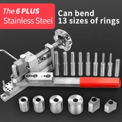 Wire Bending Machine Diy Tool 6th Plus Stainless Steel Mini Universal Bending Bender Manual Upgrade Bender Machine