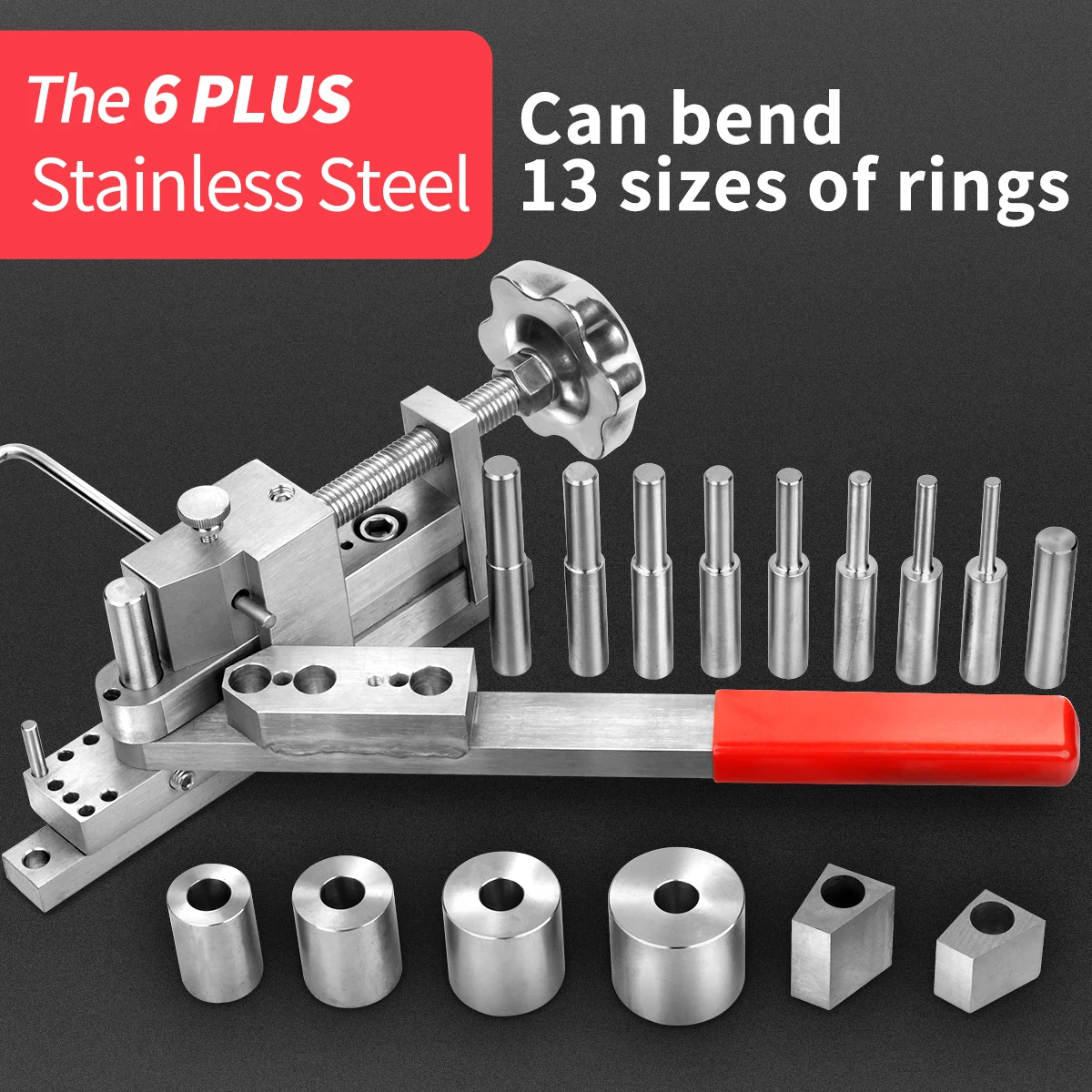 Wire Bending Machine Diy Tool 6th Plus Stainless Steel Mini Universal Bending Bender Manual Upgrade Bender Machine 