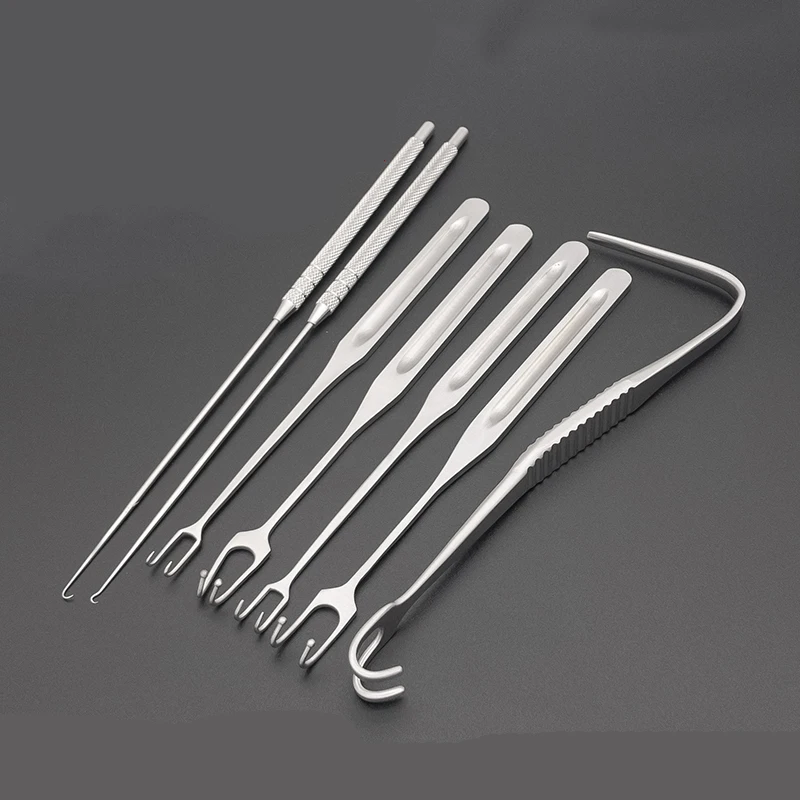 Eyelid Retractor Single Claw Double Eyelid Retractor Nasal Cavity Mandibular Surgery Retractor Plastic Cosmetic Instrument Skin