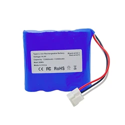 14.4V 14.8V 2600mAh 3500mAh 18650 4S1P Rechargeable Li-ion Battery Pack For Electrocardiograph EDAN HY-LB-102 SE-600 SE-1200