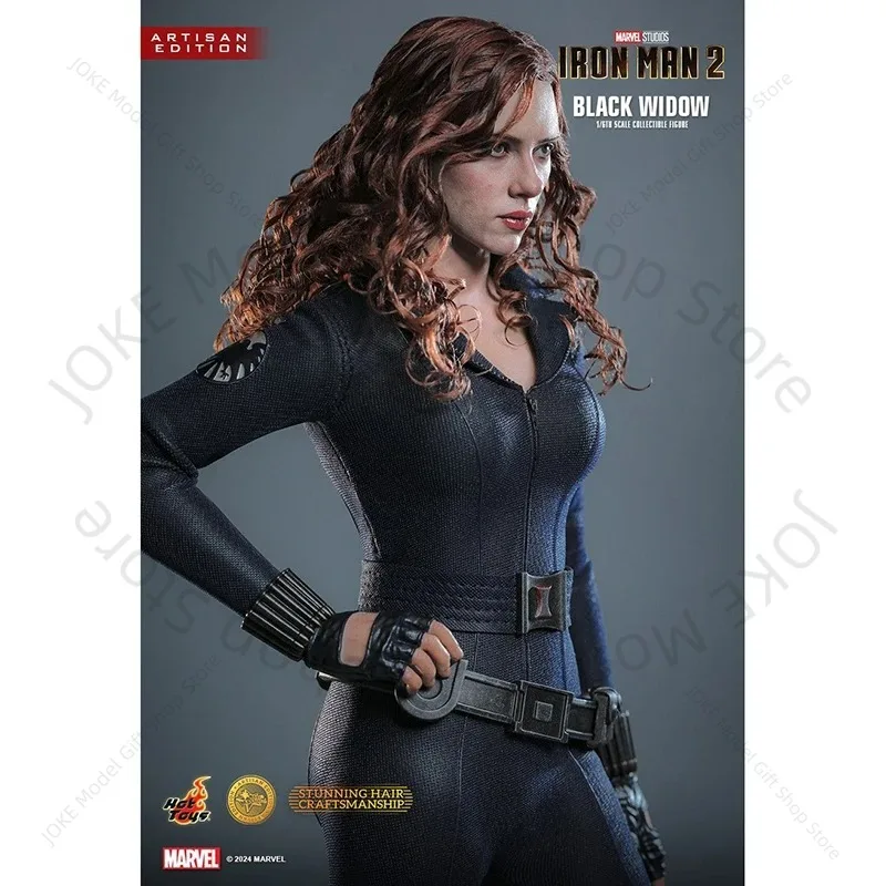 

Original Hot Toys HT MMS757AE MMS757AEB Iron Man 2 Black Widow Artisan Edition 1/6th In Stock Anime Action Collection Figure Toy