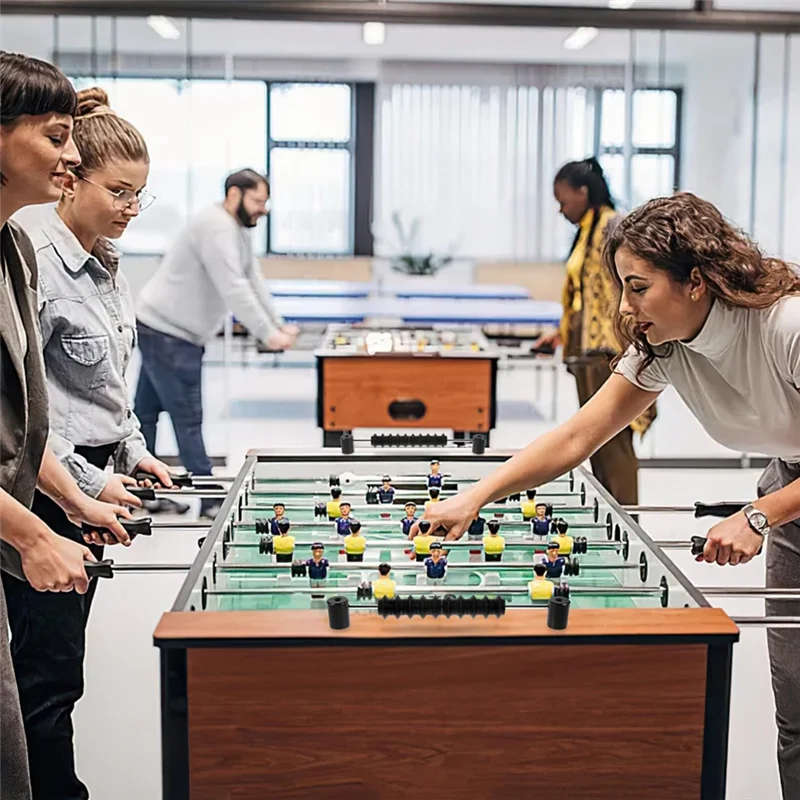 A57t 2 pçs balcão de futebol de mesa portátil barras de pontuação de futebol de mesa marcadores para crianças fácil instalação