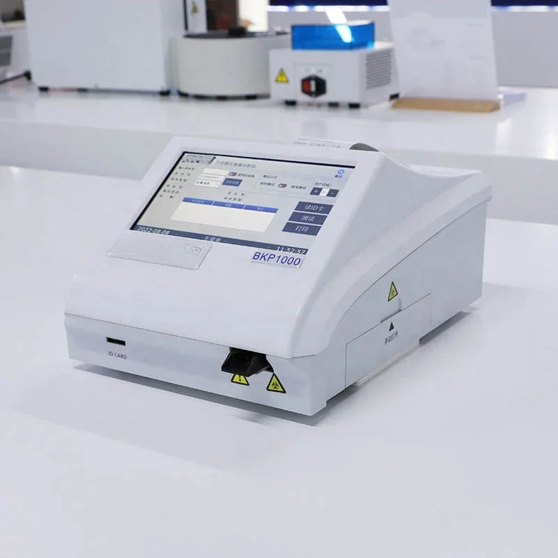 Fluorescence Immunoassay Analyzer support connected to the LIS/HIS system test Serum plasma and urine for lab