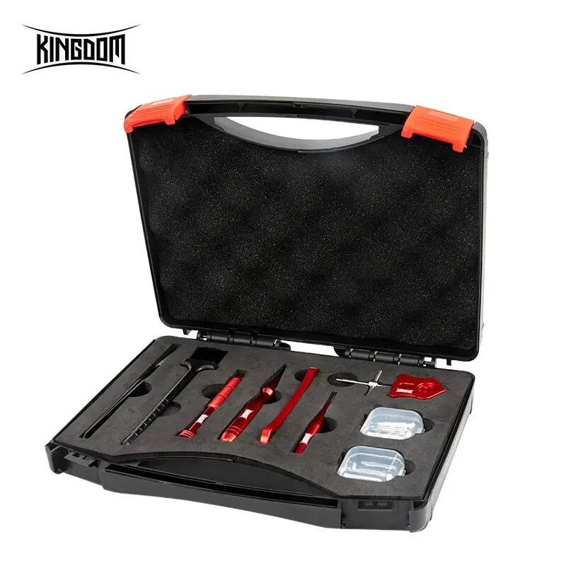 Kingdom Angelrolle Maintain Toolbox Multifunktionale Fisch Tackle Box Reparatursätze Combo Wartungswerkzeuge Zubehör Tackles