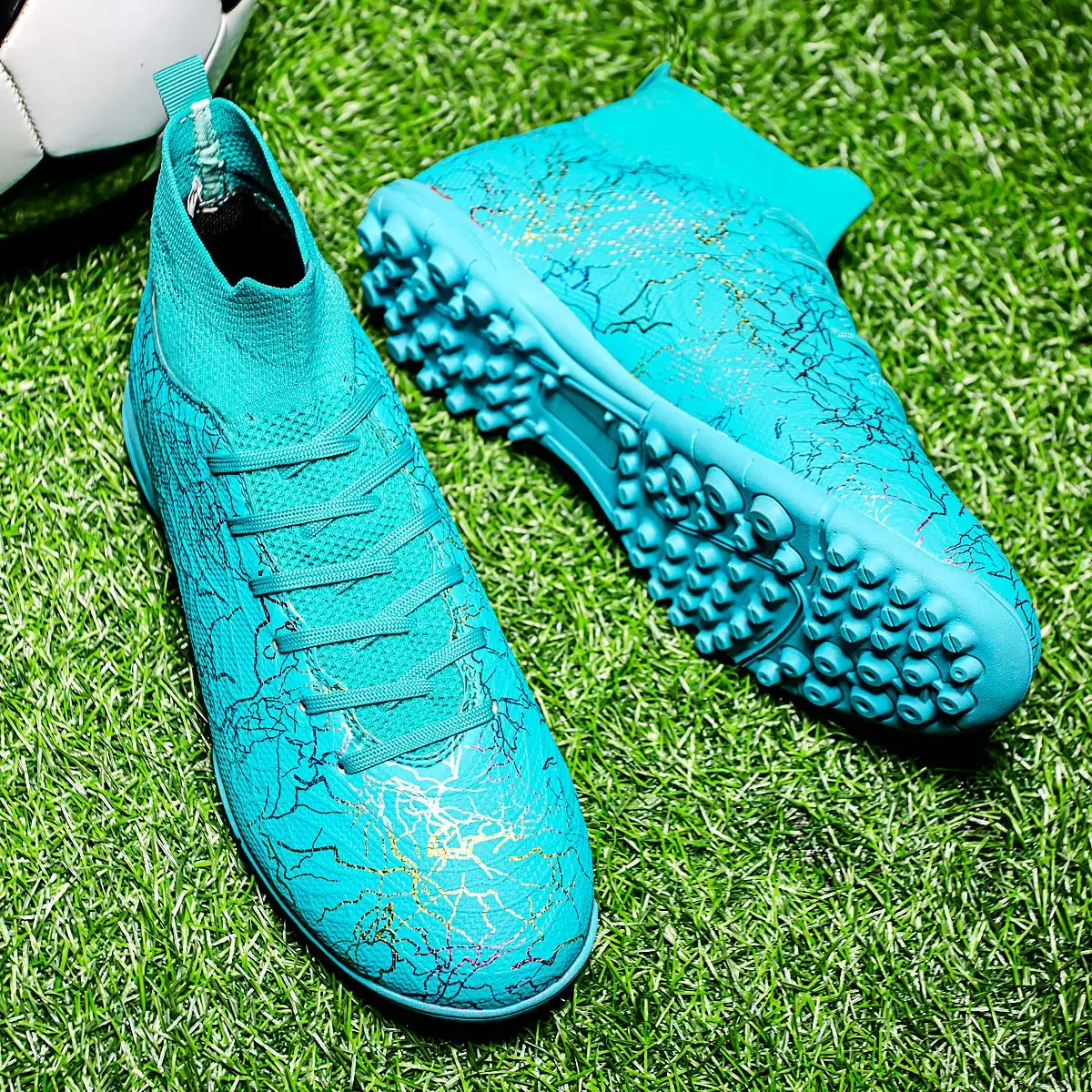 

New sports shoes artificial grass studded football shoes professional training outdoors