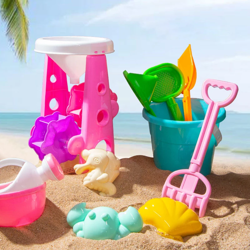 

29pcs Summer Soft Baby Beach Toys Baby Beach Game Toy Children Sandbox Set Kit Summer Toy for Beach Play Sand Water Play Cart