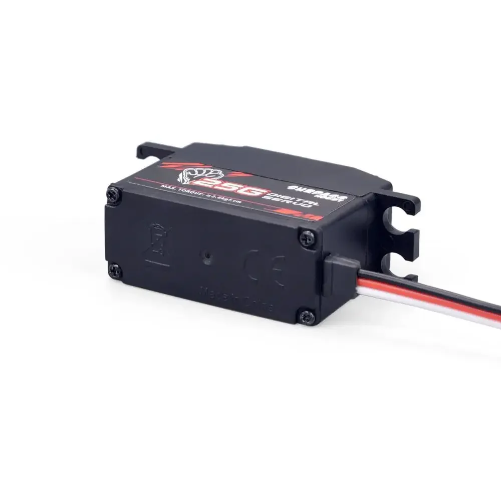 SURPASS Hobby S0025P Ingranaggio in plastica 2KG Servo per RC Aereo Robot 1/12 RC Monster Car Barca Condotto Aereo