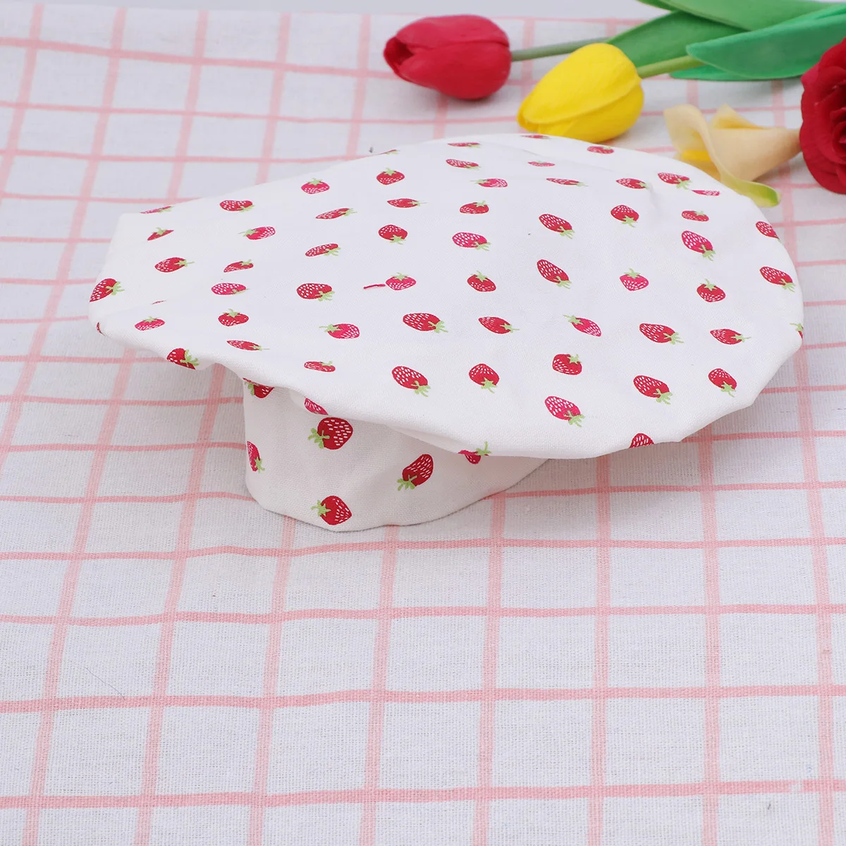 

Thickened Chef Hat for Kids Cotton Small Straw Cap Lightweight Breathable Cooking Lessons Birthday Party Favors Chef Headwear