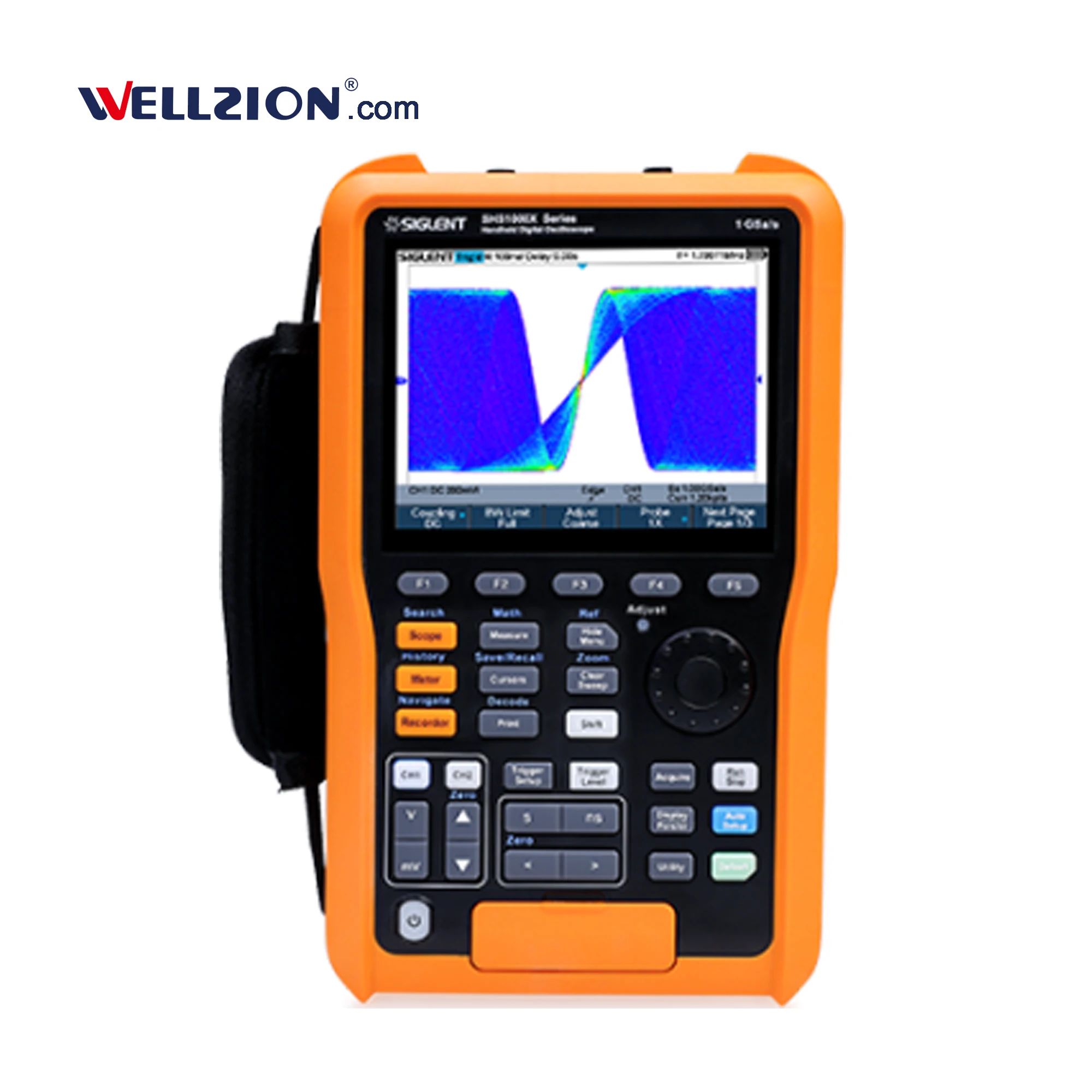 SHS1102X 100MHz bandwidth Handheld 2 Channel digital oscilloscope Siglent