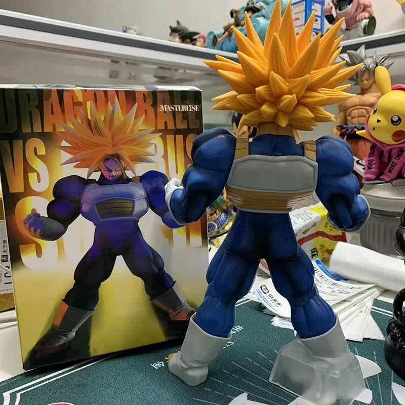 In Magazzino 25 centimetri Anime Dragon Ball Z Super Trunks Action Figure PVC Super Saiyan Gotenk Figure Collezione Modello Giocattolo Per i regali dei bambini