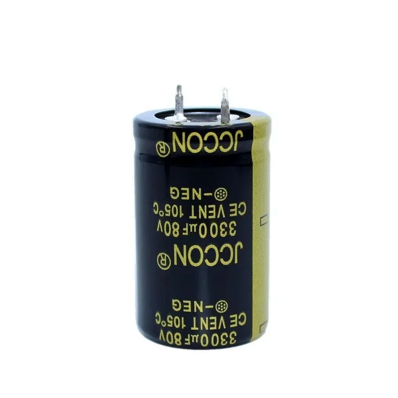 80v3300uf JCCON Thick-foot Electrolytic Capacitor Volume 25x40  Inverter Power