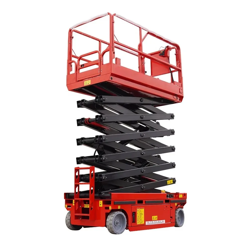 【HOT】Deposit Price Scaffolding Mobile Scissor Lift Electric Lifting Platform Hydraulic Aerial Work Platform
