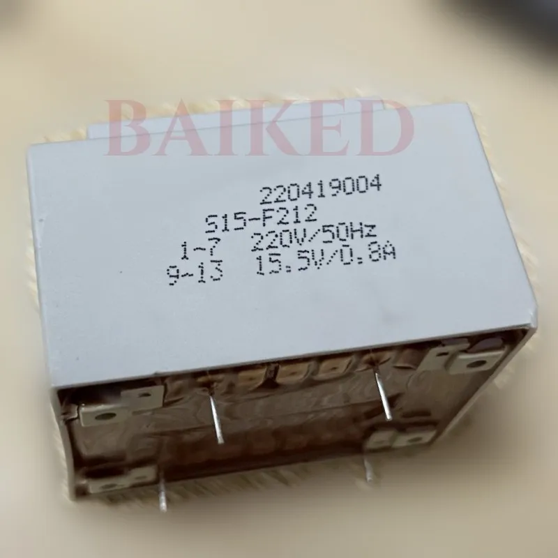 

BingZi T70/B S15-F212 1-7 220V/50HZ 9-13 15.5V/0.8A DIP-4 58.5×49×40mm Welded power transformer for printed circuit board