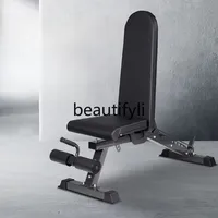 x Gym, Household Multifunctional Dumbbell Stool Sit-up Plate Downward Recline Bench Stool Adjustable Fitness Chair