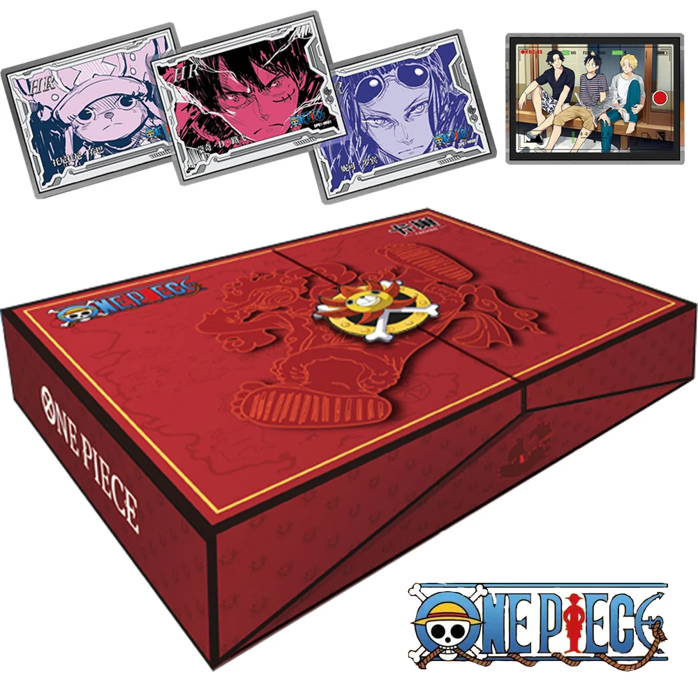 ONE PIECE Collection Card For Children Tony Tony Chopper Roronoa Zoro Youth Passionate Action Anime Limited Game Card Kids Gifts