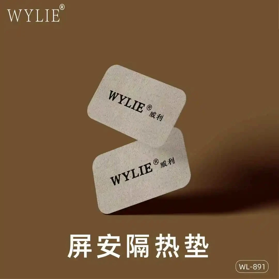 WYLIE WL-891 10 قطعة شاشة LCD منصات العزل الحراري رقيقة جدا 0.3 مللي متر حصيرة مقاومة للحرارة لإصلاح الهاتف قابلة لإعادة الاستخدام