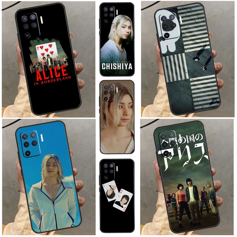 Hot Alice In Borderland Case For OPPO A17 A57 A77 A76 A96 A54s A57s A94 A74 A54 A53 A31 A5 A9 A52 A72 A93 A15 A16