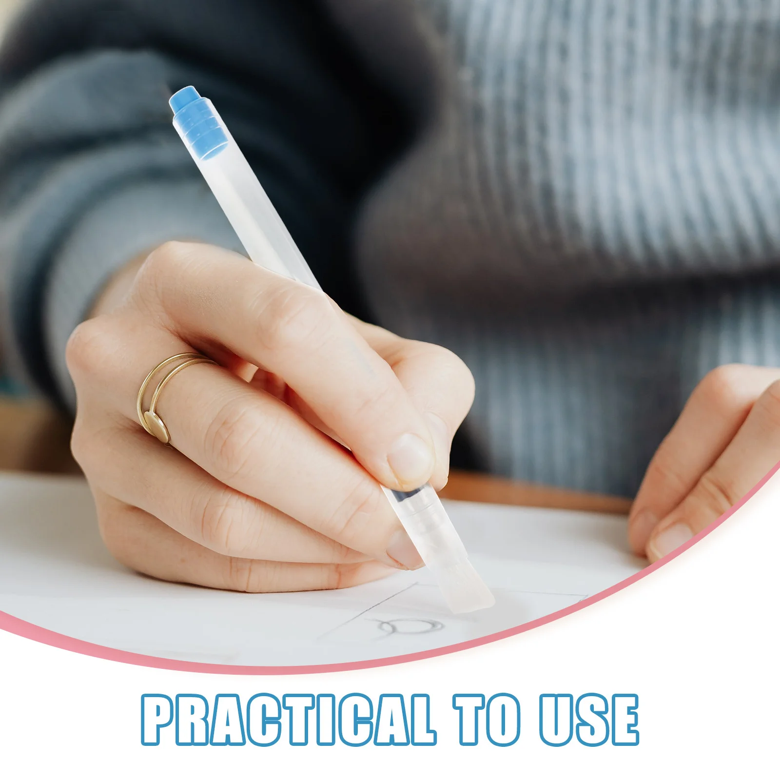 

6Pcs Watercolor Markers Portable Water Filled Brush Pens for Home and Travel Painting Calligraphy Pen Set Watercolor Pen