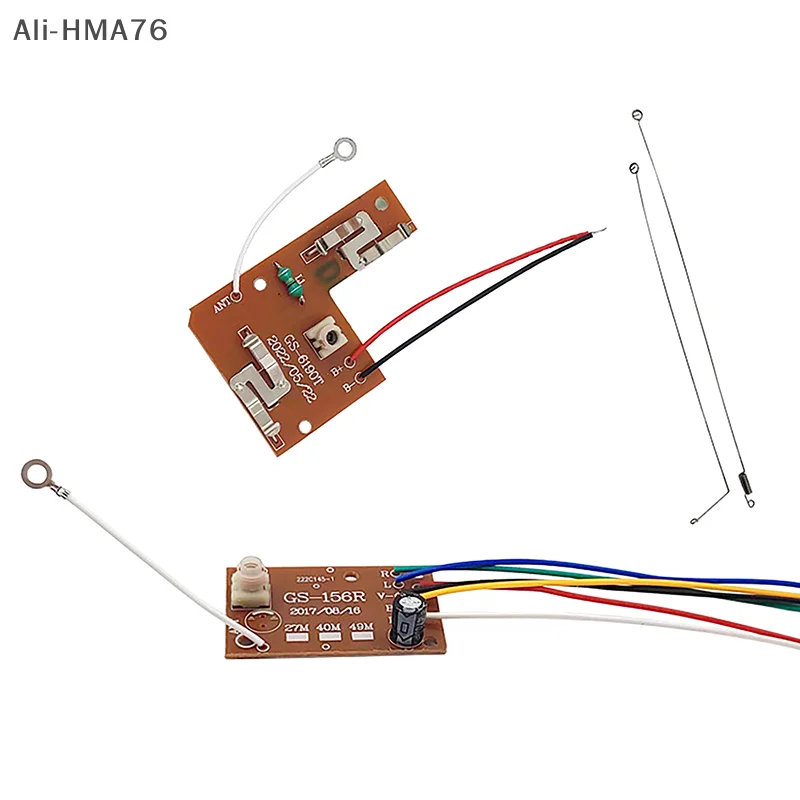 HMA76-1 Zestaw 27M/40M 4CH Obwód PCB RC Nadajnik radiowy Płytka odbiornika Części modyfikacyjne do pojazdów gąsienicowych Model samochodu RC