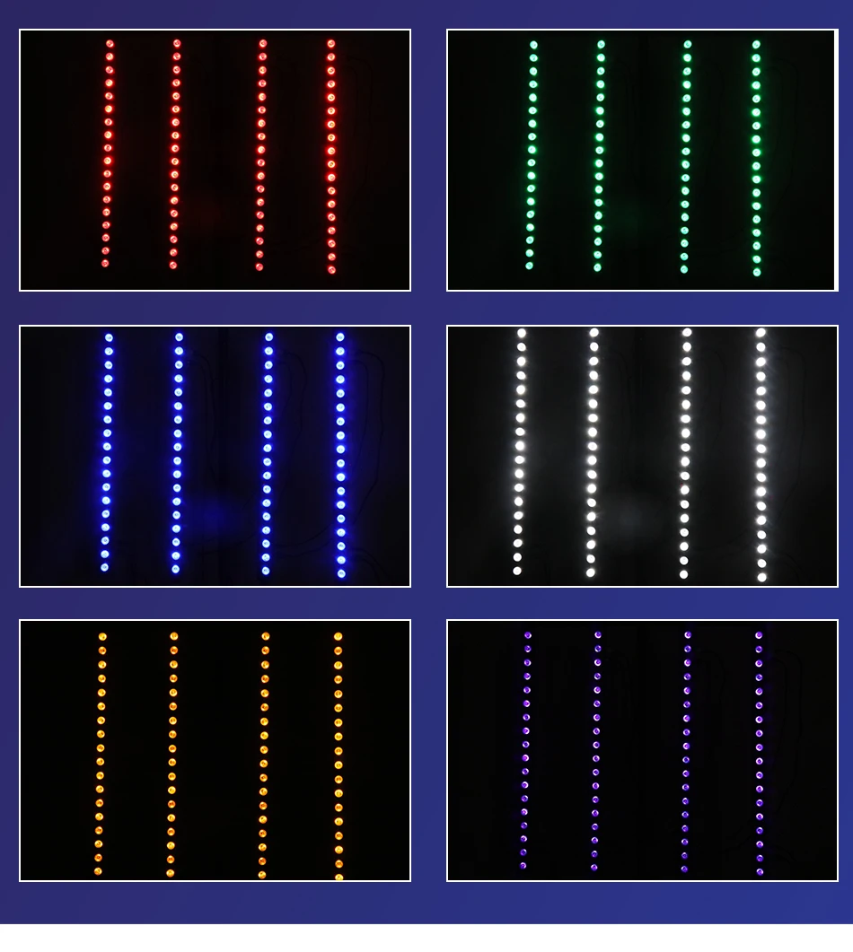 AICPOSE DMX 18x12W LED RGBW LED Pixel Wall Washer LED Bar Bühnenlicht für Party, Hochzeit und Eventbeleuchtung – Detail 9