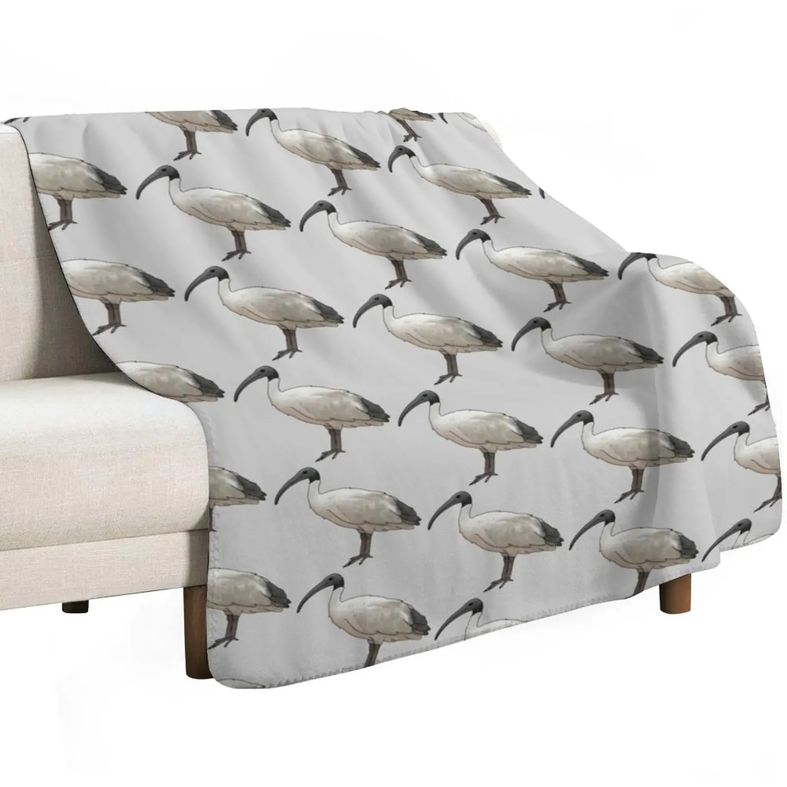 

Bin Chicken Throw Blanket Vintage Sofa Decoratives Camping Blankets
