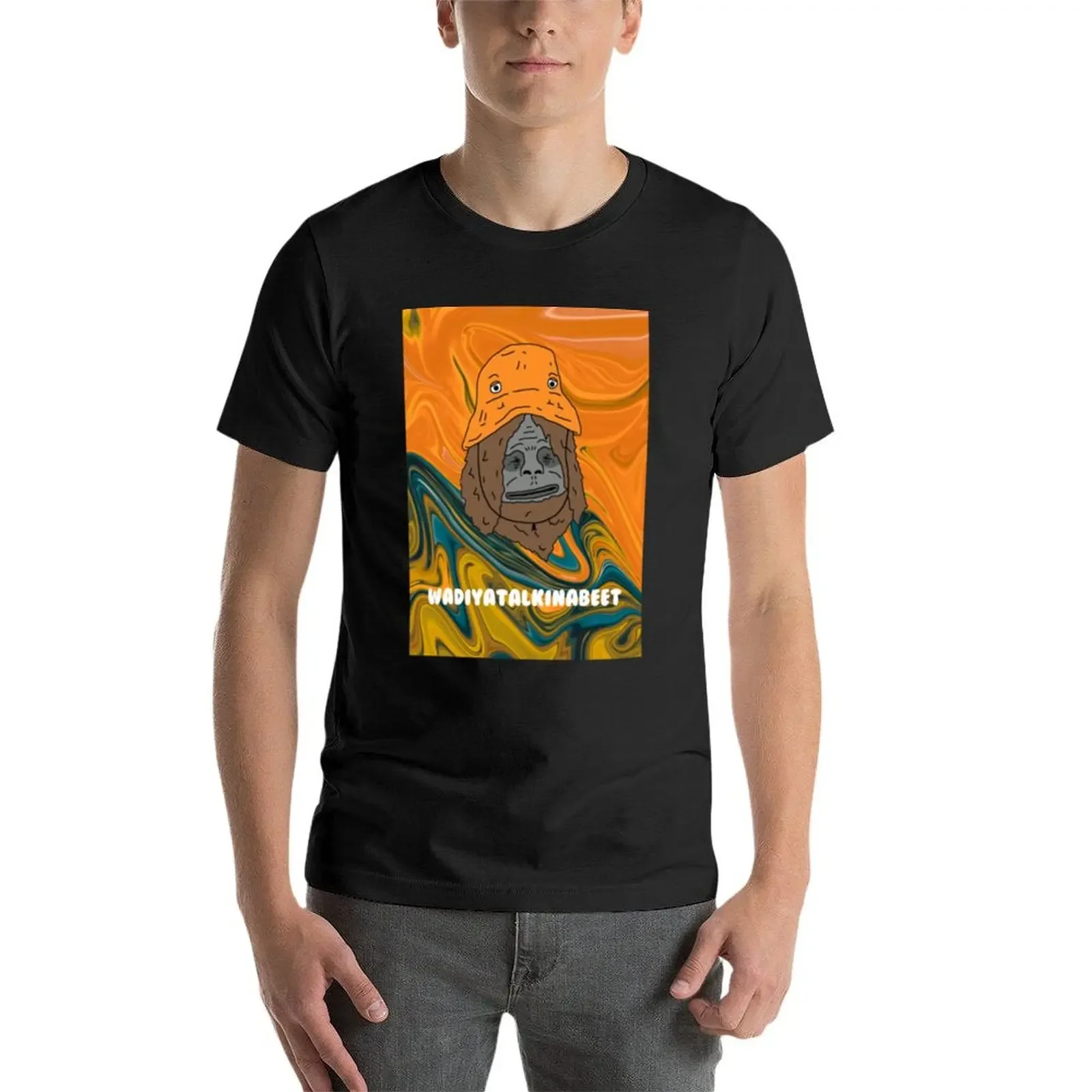 Sassy the sasquatch T-Shirt customizeds cotton graphic tees plain t shirts men