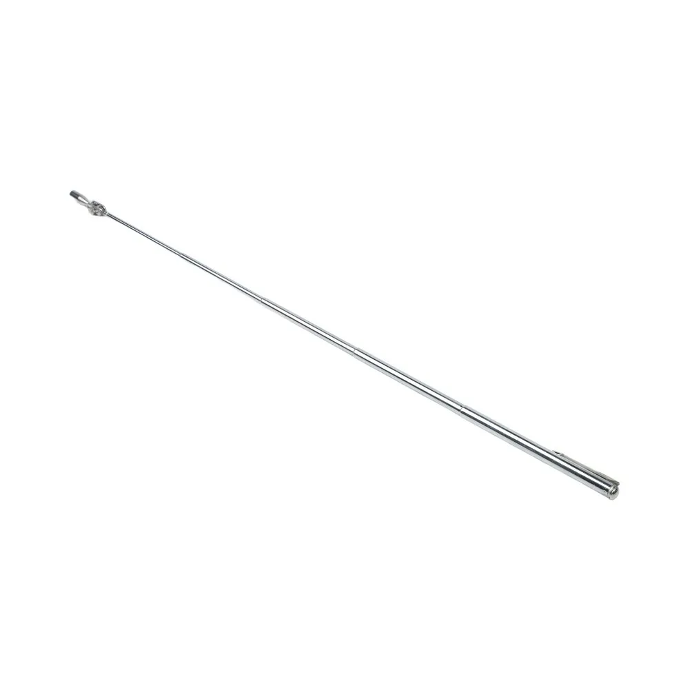 Engine Bay Retrieval Silver Extendable Grabber Strong Magnetic Pickup Tool Telescopic Reacher 155-480mm Length