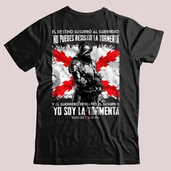 Borgonha cruz bandeira tercios españoles este é espanha camiseta de manga curta casual 100% algodão o-pescoço verão dos homens camiseta