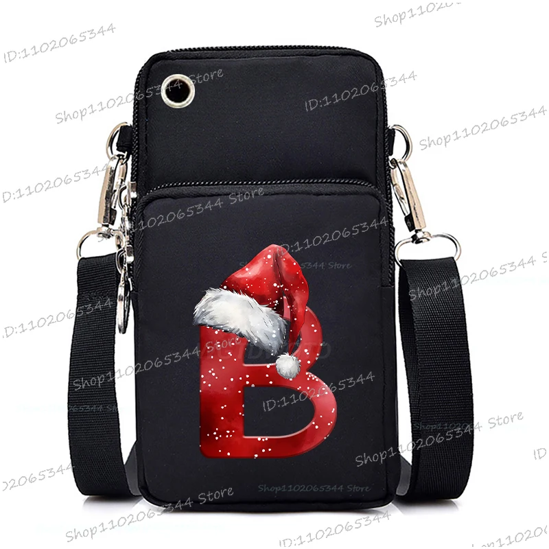 

Y2K Design Christmas Crossbody Shoulder Bags for Women Men Retro Branded Fun Alphabet Handbag and Purses Ladies Mobile Phone Sac