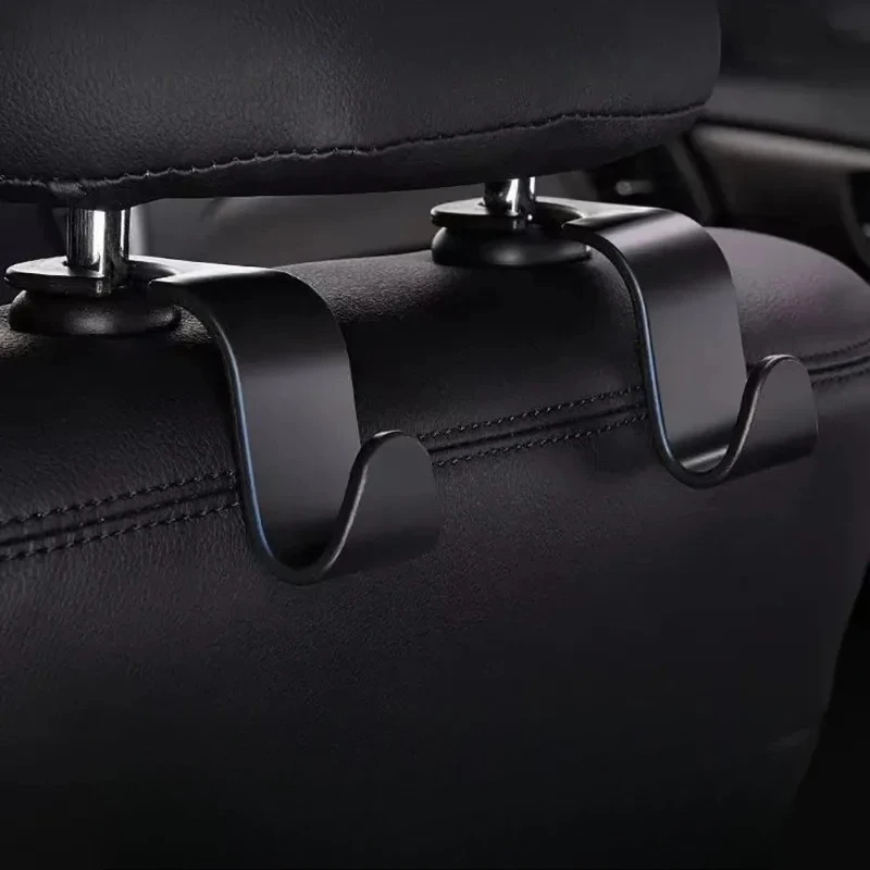

Car Front Seat Headrest Storage - Organizer,Bag Hooks,Clamps,Car Fastener Hanger,Interior Accessories,Auto Interior Organizer