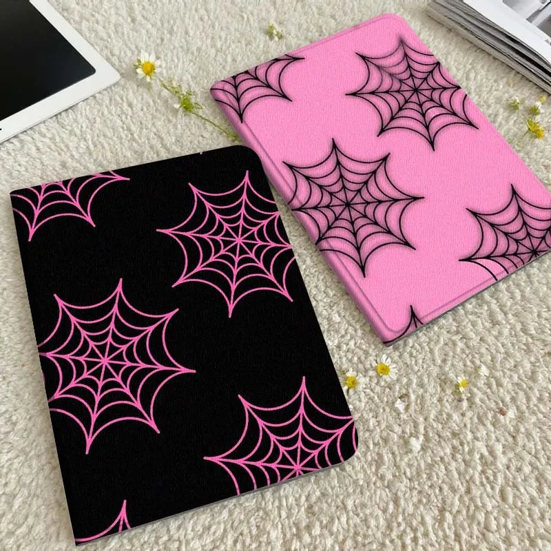 

Pink Spider Web Pattern Gift Tablet Case For Xiaomi Redmi Mini Pad SE K 2 4 5 6 7 8 2023 2025 11 8.8 11.2 10.1 Pro