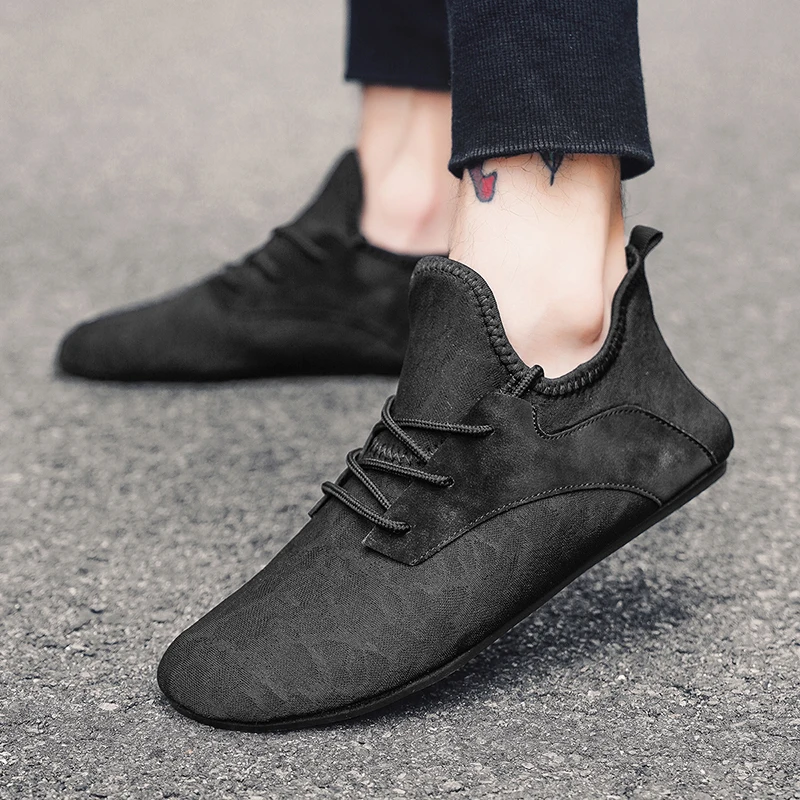 MAEDEF Men Shoes House Slippers Designer Thin Bottom Shoes Breathable Male Fashion Indoor Elegant Non Slip Driving Shoe Footwear