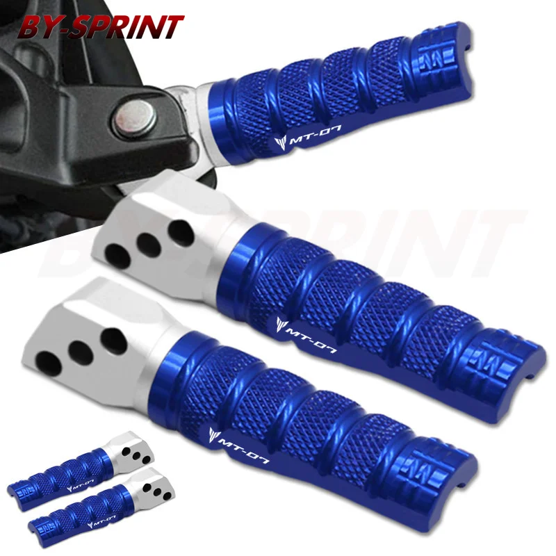 

Motorcycle Accessories For Yamaha MT-07 MT07 MT 07 2014-2018 2017 2016 2015 Moto Rear Foot Pegs Rests Passenger Footrests