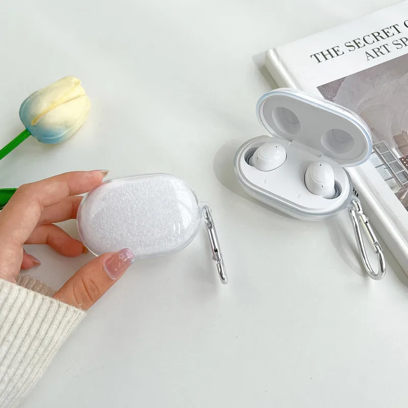 สำหรับ OPPO Enco W11การ์ตูนโปร่งใสป้องกันเนื้อนิ่ม TPU สำหรับ Oppo Enco Buds หูฟังไร้สายบลูทูธกรณี