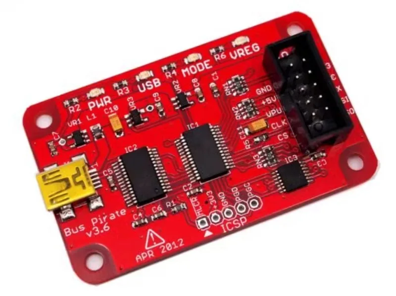 Bus Pirate v3.6 Universal Serial Interface Module