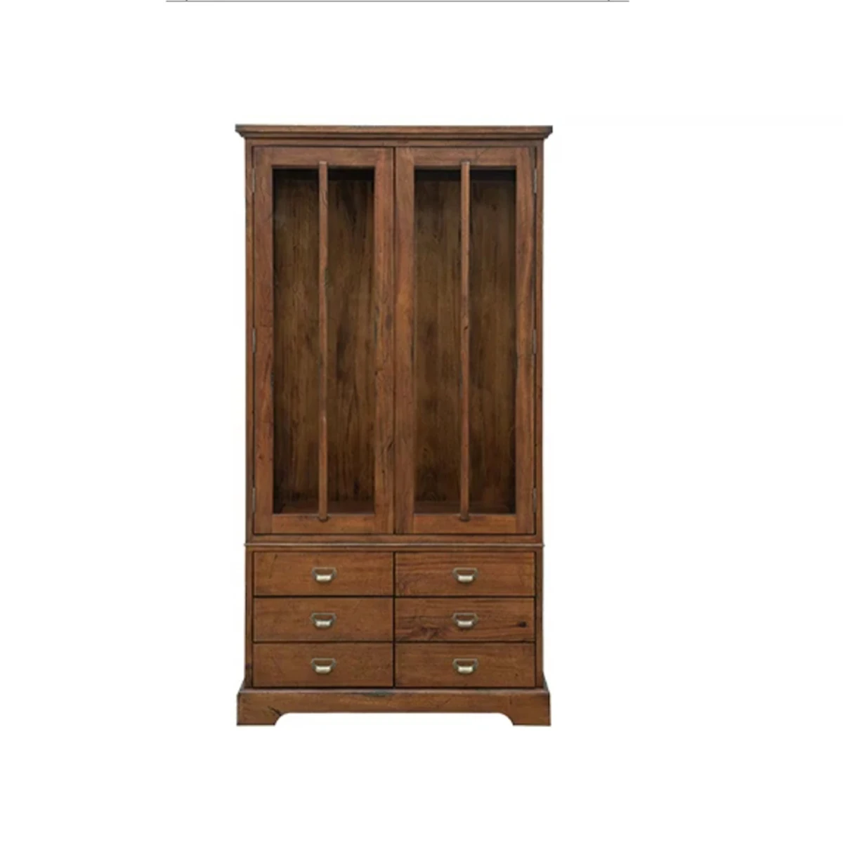 

#Modern Chinese African Teak Camphor Wood Eco-Friendly Durable Storage Bedroom Wardrobe 5+ Drawers Freestanding for Hotel New