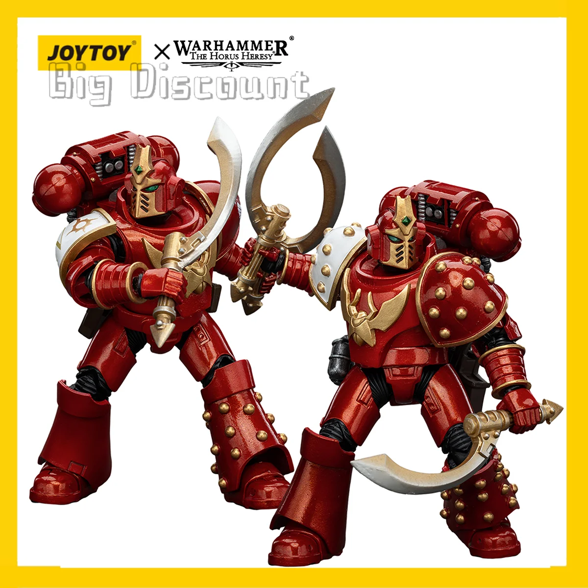 [IN STOCK]JOYTOY1/18 Warhammer The Horus Heresy Action Figure Thousand Sons Khenetai Occult Cabal2PCS Model Free Shipping